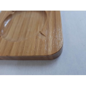 ForHome 971780 Σταχτοδοχείο Ξύλινο Bamboo 11.5x11.5x2cm
