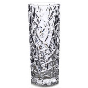 ForHome 921717 Βάζο Γυάλινο 8x19.5cm Qui-Gon