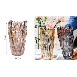 ForHome 921738 Βάζο Γυάλινο 14.5x29cm Sansa 