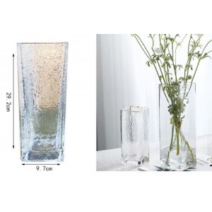 ForHome 921703 Βάζο Γυάλινο 9.7x9.7x29.2cm Solo