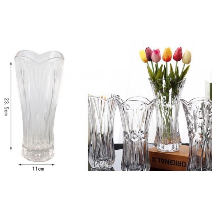 ForHome 921763 Βάζο Γυάλινο 11x23.5cm Kenobi