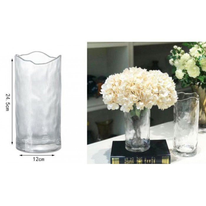 ForHome 921698 Βάζο Γυάλινο 12x24.5cm Gionta