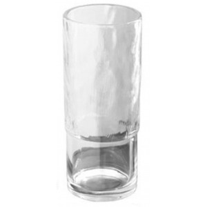 ForHome 921696 Βάζο Γυάλινο 10x22cm Loukas