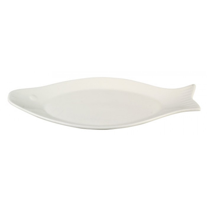 ForHome 922559 Πιατέλα Σερβιρίσματος Κεραμική 40.5cm σχέδιο Fish