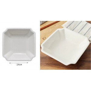 ForHome 922566 Μπωλ Κεραμικό Τετράγωνο σχέδιο Marathon 24x24cm