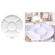ForHome 922582 Πιατέλα Σερβιρίσματος Στρογγυλή Κεραμική 25cm σχέδιο Sun