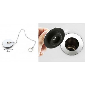 ForHome 922214 Τάπα Νεροχύτη 4cm με Αλυσίδα