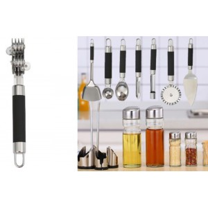 ForHome 921060 Ακονιστήρι Μεταλλικό με μαύρη λαβή 19cm