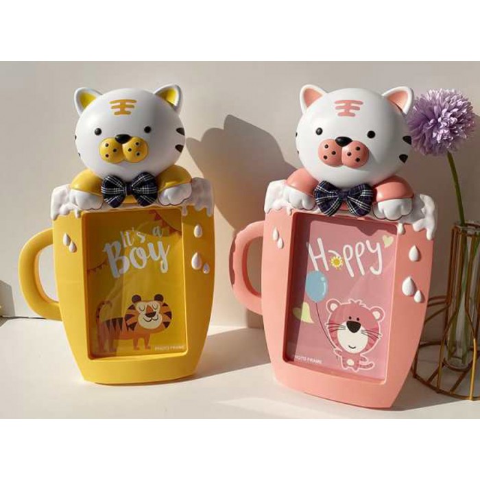 ForHome 922634 Κορνίζα Παιδική σχέδιο Happy Cat 19.5x29cm