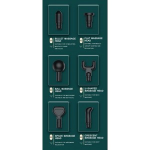 OEM 8121 Professional Handheld Massager Best Massage Gun Deep Tissue High Power Muscle Relax Massage Gun Green