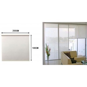 Ρόλερ Σκίασης Λευκό 200x180cm