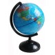 Stelan 888141 MAPPAMONDO Υδρόγειος Με Διάμετρο 14.16cm Και Ύψος 22cm Σε Μαύρο Χρώμα 