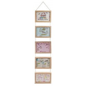 Κορνίζα Ξύλινη Επιτοίχια 5 θέσεων 10x70cm ForHome 921488