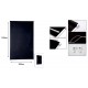ρόλερ σκίασης μαύρο 180x180cm ForHome για παράθυρο