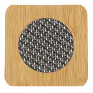 ForHome 931526 Σουπλά Τετράγωνο Μπαμπού 15x15x0.5cm