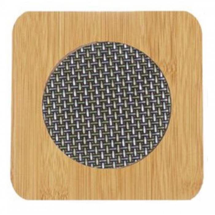ForHome 931526 Σουπλά Τετράγωνο Μπαμπού 15x15x0.5cm