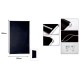 ρόλερ σκίασης μαύρο 100x180cm ForHome για παράθυρο