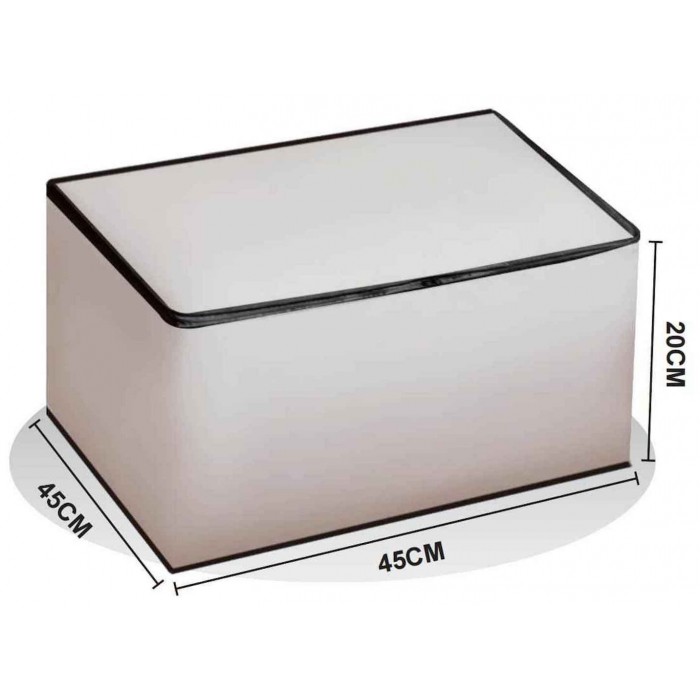 Θήκη Αποθήκευσης Ρούχων σε Λευκό Χρώμα 45x45x20cm  Tpster 31004