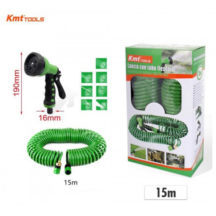 KMT Tools Λάστιχο Σπιράλ 15m TP9369403