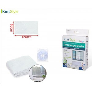 Kmt Style 3280153 Σίτα Κουνουπιέρα Παραθύρου Άσπρη 150x60cm
