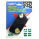 Maxeed 7024 Κερματοθήκη Πλαστική Μαύρη 8 θέσεων 10x5x2cm