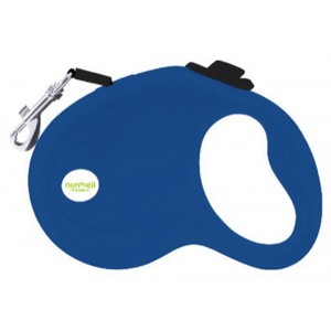 Nunbell Pet 33958 Πτυσσόμενο Λουρί/Οδηγός Σκύλου Ιμάντας σε Μπλε Χρώμα 3m