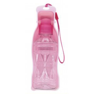 Nunbell Pet 33931 Μπουκάλι Νερού για Σκύλο σε Ροζ χρώμα 450ml
