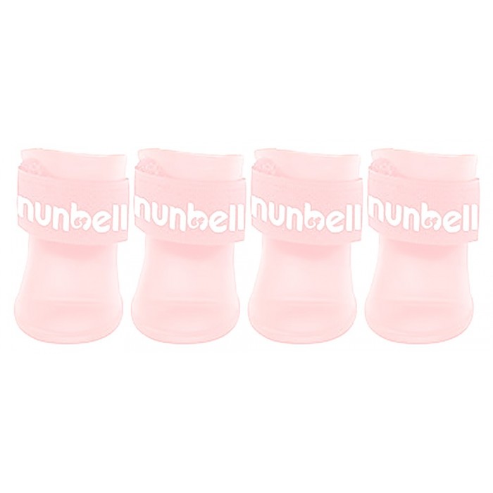 Nunbell Pet 33701 Παπούτσια Σκύλου XLarge 4τμχ σε Ροζ χρώμα