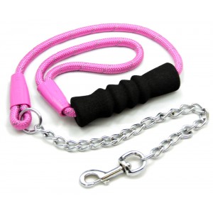 Nunbell Pet 33857 Λουρί/Οδηγός Σκύλου Εκπαίδευσης Ιμάντας σε Ροζ Χρώμα 1.2cm x 1.2m