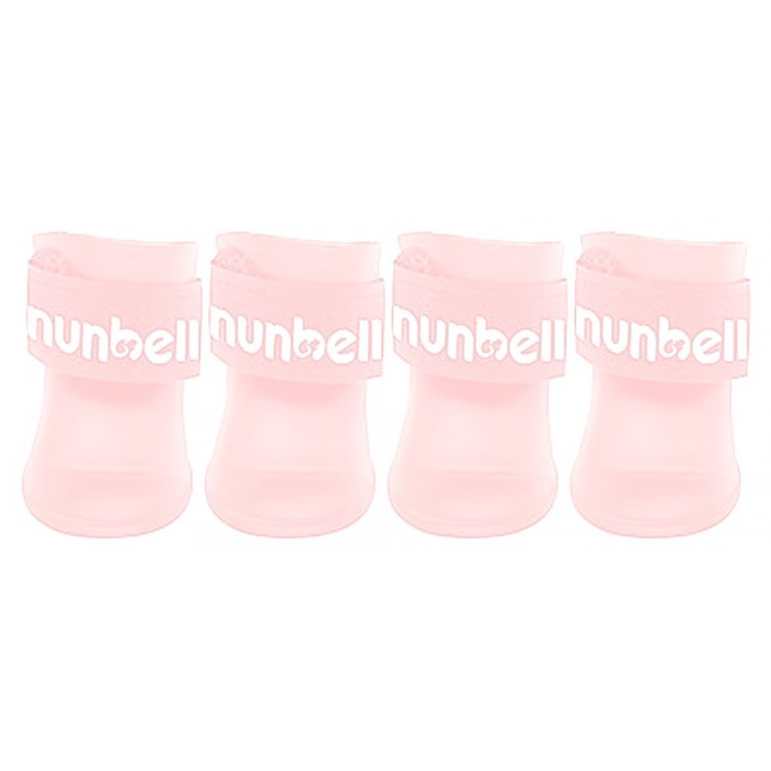 Nunbell Pet 33701 Παπούτσια Σκύλου XLarge 4τμχ σε Ροζ χρώμα