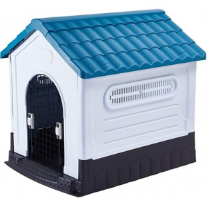 Nunbell Pet 34170 Σπίτι Σκύλου Πλαστικό με Πόρτα Μεταλλική 88x99x105cm