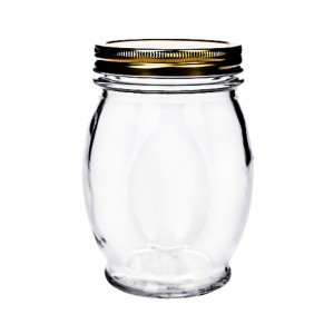 Δοχείο Τροφίμων 500ml Γυάλινο με καπάκι ForHome 905007