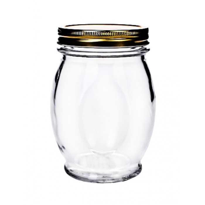 Δοχείο Τροφίμων 730ml Γυάλινο με καπάκι ForHome 905008