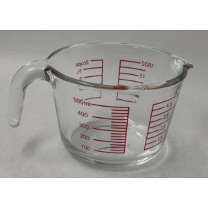Δοσομετρητής Κανάτα Γυάλινη 500ml ForHome 907045