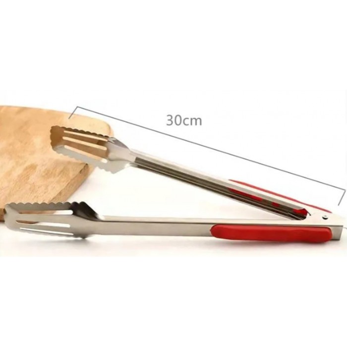 Λαβίδα Φαγητού Μεταλλική 30cm ForHome 108065
