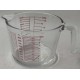 Δοσομετρητής Κανάτα Γυάλινη 1000ml ForHome 907046