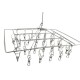 Κρεμάστρα Μεταλλική με 26 μανταλάκια 41x30cm ForHome 310027