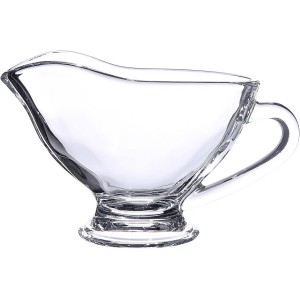 Σαλτσιέρα 150ml Γυάλινη Σερβιρίσματος 14x7cm