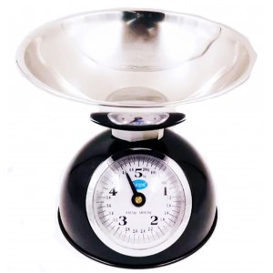 Αναλογική Ζυγαριά Κουζίνας εως 5kg Με Αποσπώμενο Ανοξείδωτο Μπολ ForHome 608028
