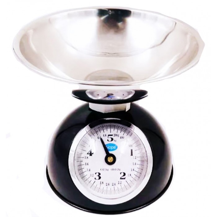 Αναλογική Ζυγαριά Κουζίνας εως 5kg Με Αποσπώμενο Ανοξείδωτο Μπολ ForHome 608028