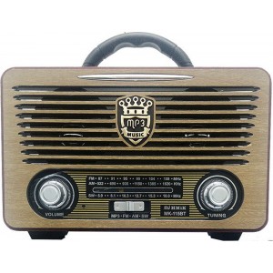 MK115BT Φορητό ρετρό ραδιόφωνο USB/SD MP3 player 