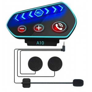 A10 Ενδοεπικοινωνία Μονή για Κράνος Μηχανής με Bluetooth