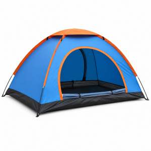 Σκηνή Camping Παραλίας 4 Ατόμων 200x200x150cm Αδιάβροχη
