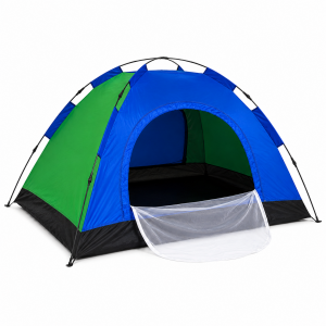 Σκηνή Camping 4 Ατόμων 200x200x145cm Αδιάβροχη Galifas 906284