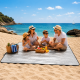 Ψάθα παραλίας camping αδιάβροχη αλουμινίου 200x200cm