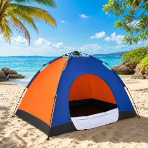 Σκηνή Camping Αυτόματου Ανοίγματος 4 Ατόμων 250x250x170cm Αδιάβροχη Galifas 8586703