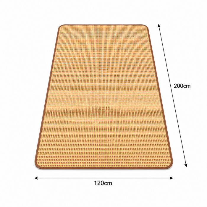 Ψάθα Παραλίας Bamboo Style Premium 120x200cm για παραλία και camping
