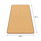 Ψάθα Παραλίας Bamboo Style Premium 120x200cm για παραλία και camping