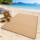 Ψάθα παραλίας bamboo style premium 180x200cm για camping και παραλία