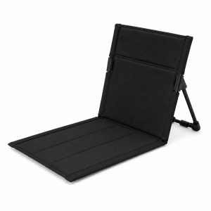 Καρέκλα Παραλίας Camping Αναδιπλούμενη 60x43x49cm με Τσάντα Μεταφοράς Μαύρο